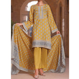 VS Daman Printed Cambric unstitched 3pc Suit V-2, Women, 3Pcs Shalwar Suit, VS Textiles, Chase Value