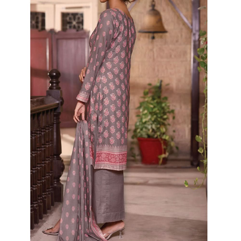 VS Daman Printed Cambric unstitched 3pc Suit V-2, Women, 3Pcs Shalwar Suit, VS Textiles, Chase Value
