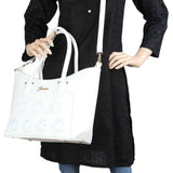 Women's Handbag 3 Pcs (2219) - White, Women, Bags, Chase Value, Chase Value