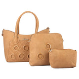 Women's Handbag 3 Pcs (2219) - Apricot, Women, Bags, Chase Value, Chase Value