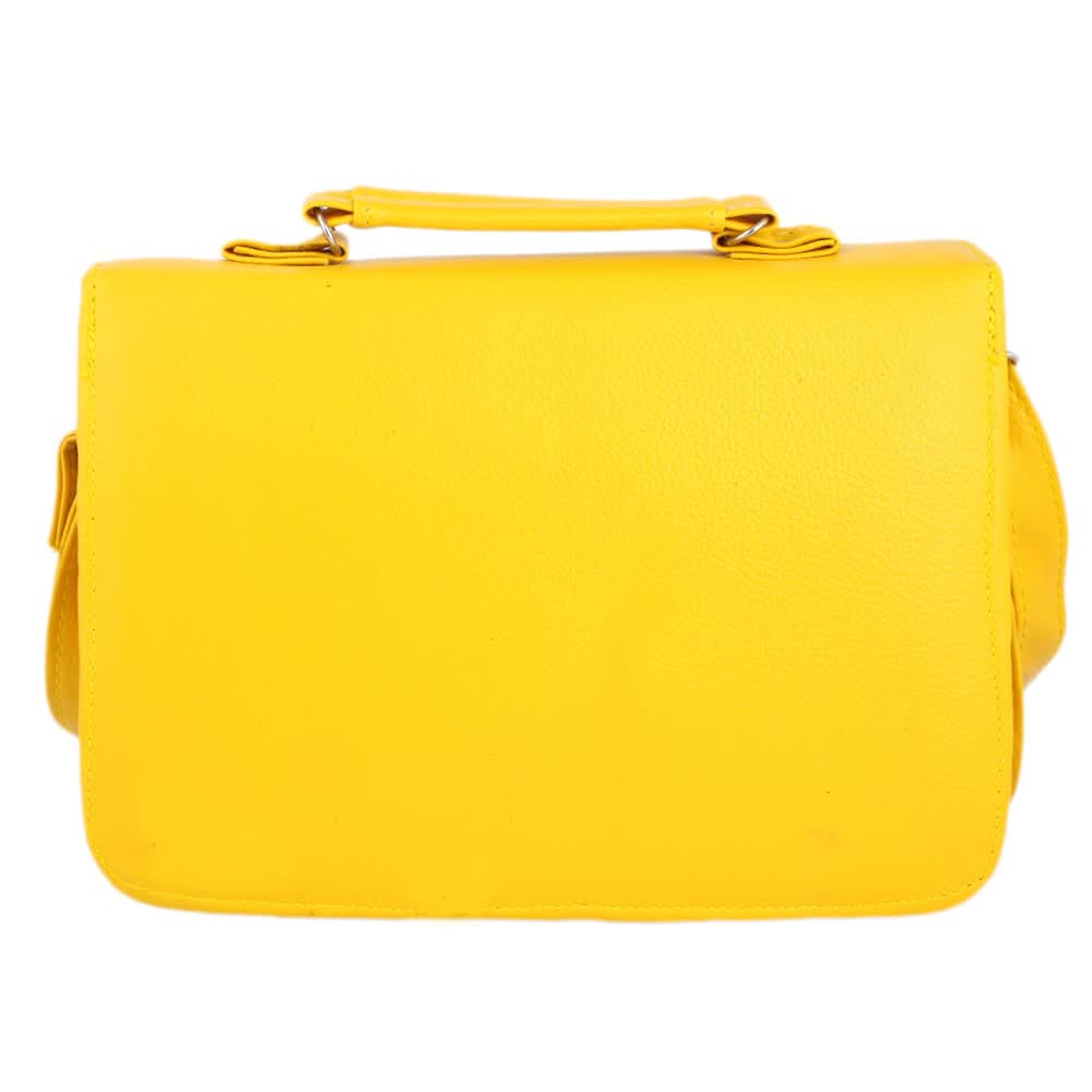 Women's Handbag (2280) - Yellow, Women, Bags, Chase Value, Chase Value