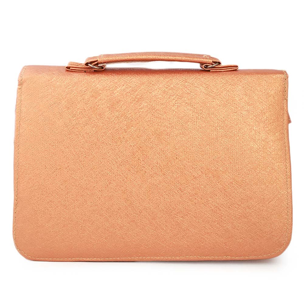 Women's Handbag (2280) - Golden, Women, Bags, Chase Value, Chase Value