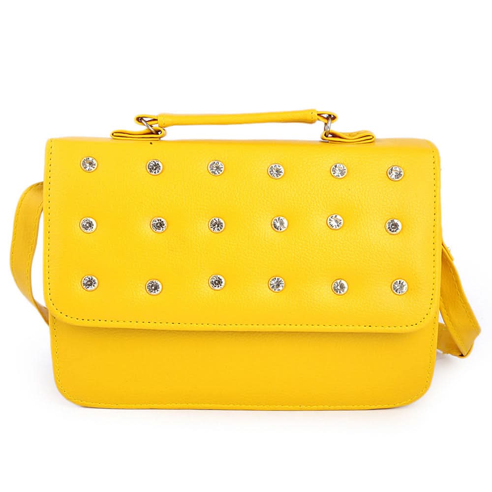 Women's Handbag (2280) - Yellow, Women, Bags, Chase Value, Chase Value