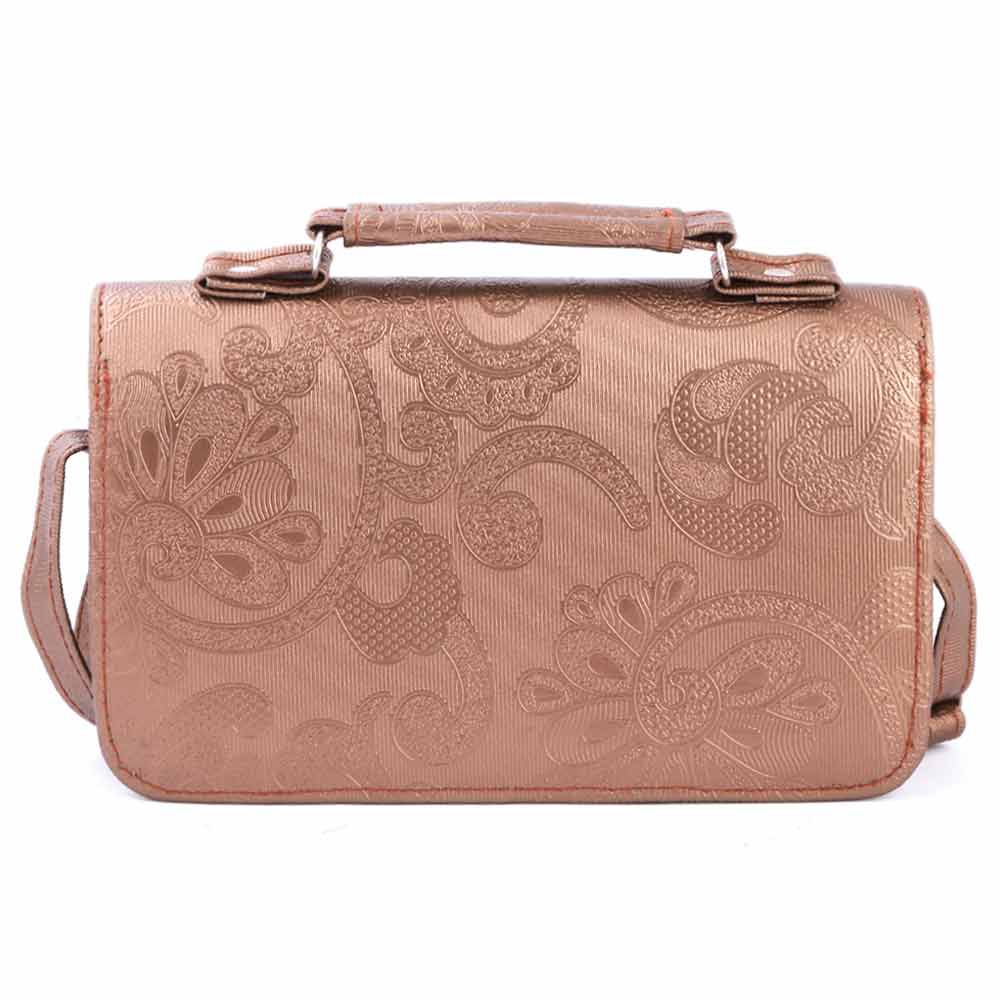Women's Fancy Clutch (2285) - Coffee, Women, Clutches, Chase Value, Chase Value