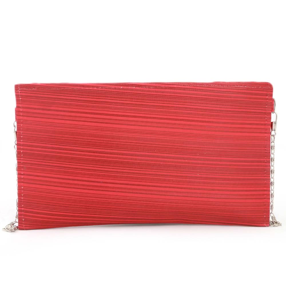 Women's Fancy Clutch (Kam-243) - Red, Women, Clutches, Chase Value, Chase Value