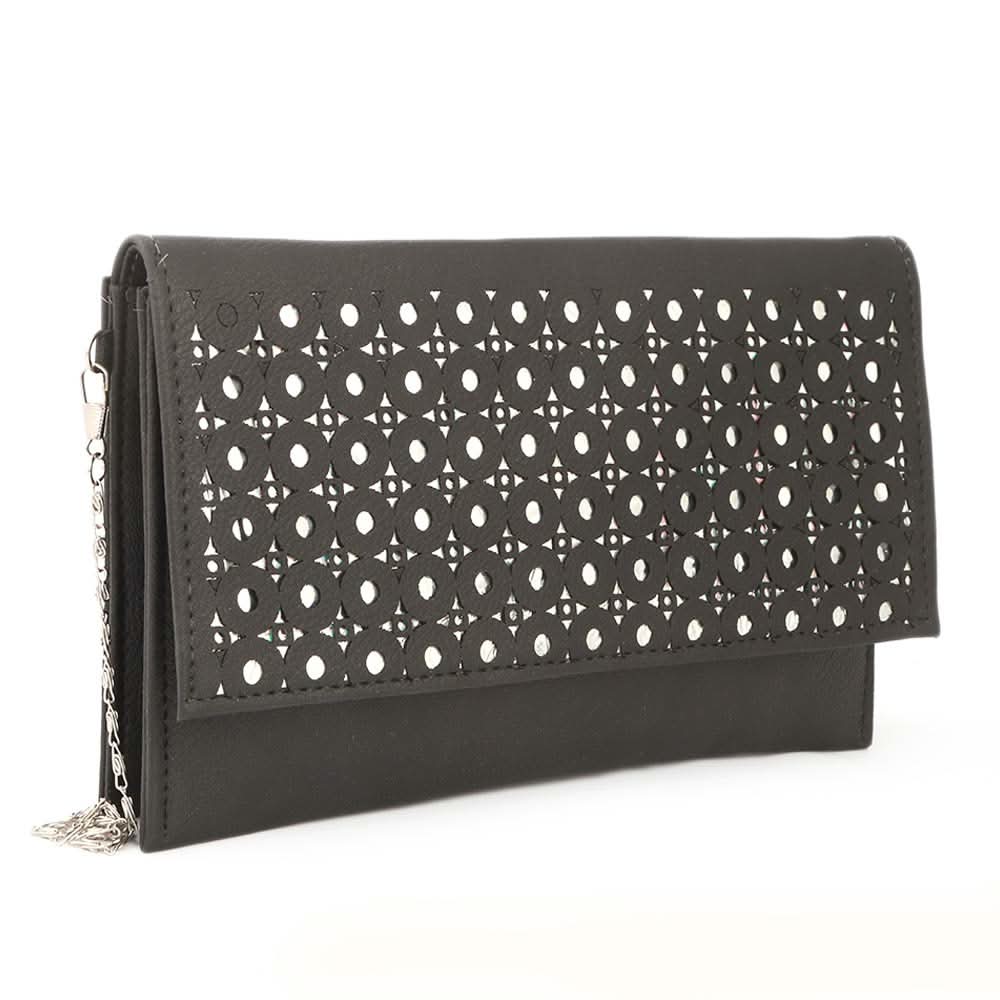 Women's Clutch (Kam-245) - Black, Women, Clutches, Chase Value, Chase Value