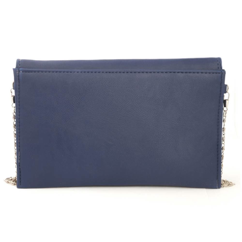 Women's Clutch (Kam-245) - Navy Blue, Women, Clutches, Chase Value, Chase Value