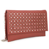Women's Clutch (Kam-245) - Maroon, Women, Clutches, Chase Value, Chase Value