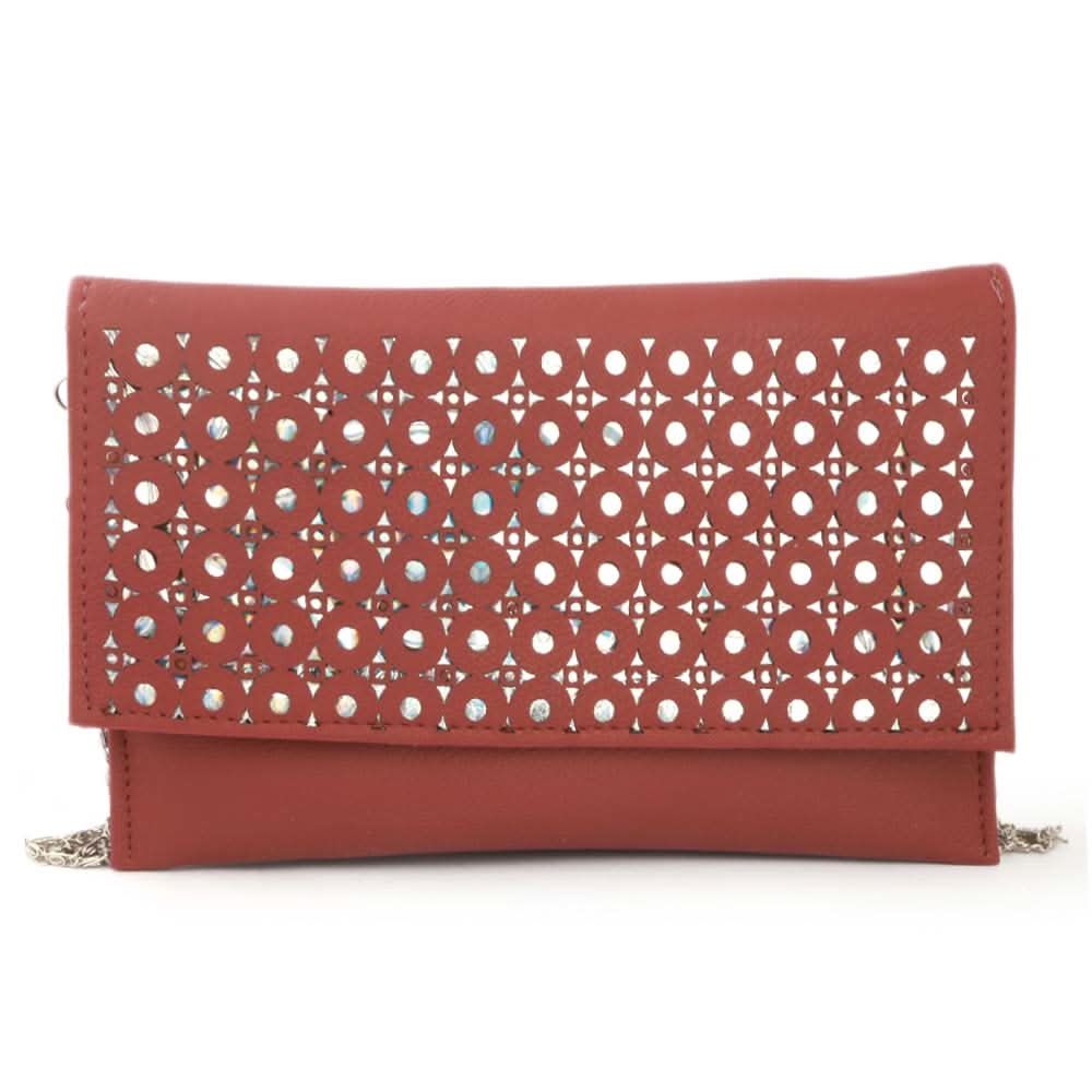 Women's Clutch (Kam-245) - Maroon, Women, Clutches, Chase Value, Chase Value