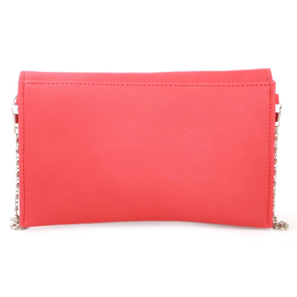 Women's Clutch (Kam-245) - Red, Women, Clutches, Chase Value, Chase Value