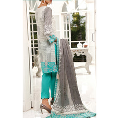 VS Signature Series Printed Lawn 3 Pcs Un-Stitched Suit Vol 1 - 2602-A, Women, 3Pcs Shalwar Suit, VS Textiles, Chase Value