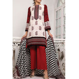 VS Signature Series Printed Lawn 3 Pcs Un-Stitched Suit Vol 1 - 2603-B, Women, 3Pcs Shalwar Suit, VS Textiles, Chase Value