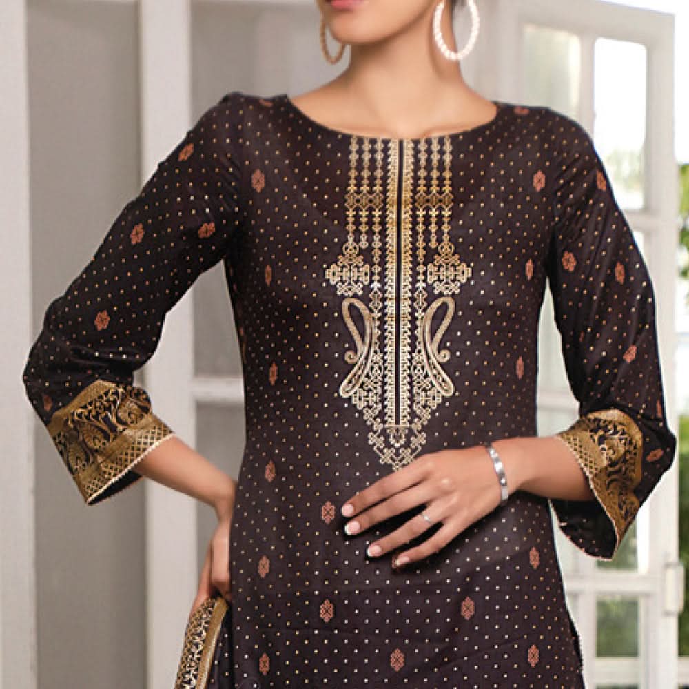 VS Signature Series Printed Lawn 3 Pcs Un-Stitched Suit Vol 1 - 2605-B, Women, 3Pcs Shalwar Suit, VS Textiles, Chase Value