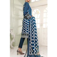 VS Signature Series Printed Lawn 3 Pcs Un-Stitched Suit Vol 1 - 2612-A, Women, 3Pcs Shalwar Suit, VS Textiles, Chase Value
