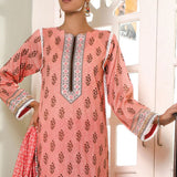 VS Signature Series Printed Lawn 3 Pcs Un-Stitched Suit Vol 1 - 2613-B, Women, 3Pcs Shalwar Suit, VS Textiles, Chase Value