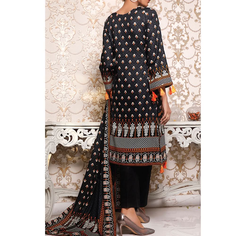 VS Signature Series Printed Lawn 3 Pcs Un-Stitched Suit Vol 1 - 2620-A, Women, 3Pcs Shalwar Suit, VS Textiles, Chase Value