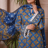 Signature Printed Lawn 3Pcs Unstitched Suit V1, Women, 3Pcs Shalwar Suit, Chase Value, Chase Value