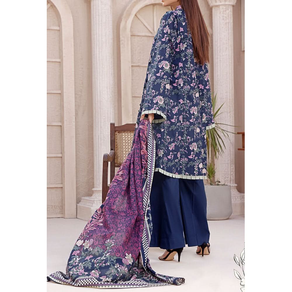 Signature Printed Lawn 3Pcs Unstitched Suit V1, Women, 3Pcs Shalwar Suit, Chase Value, Chase Value