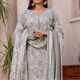 Signature Printed Lawn 3Pcs Unstitched Suit V1, Women, 3Pcs Shalwar Suit, Chase Value, Chase Value