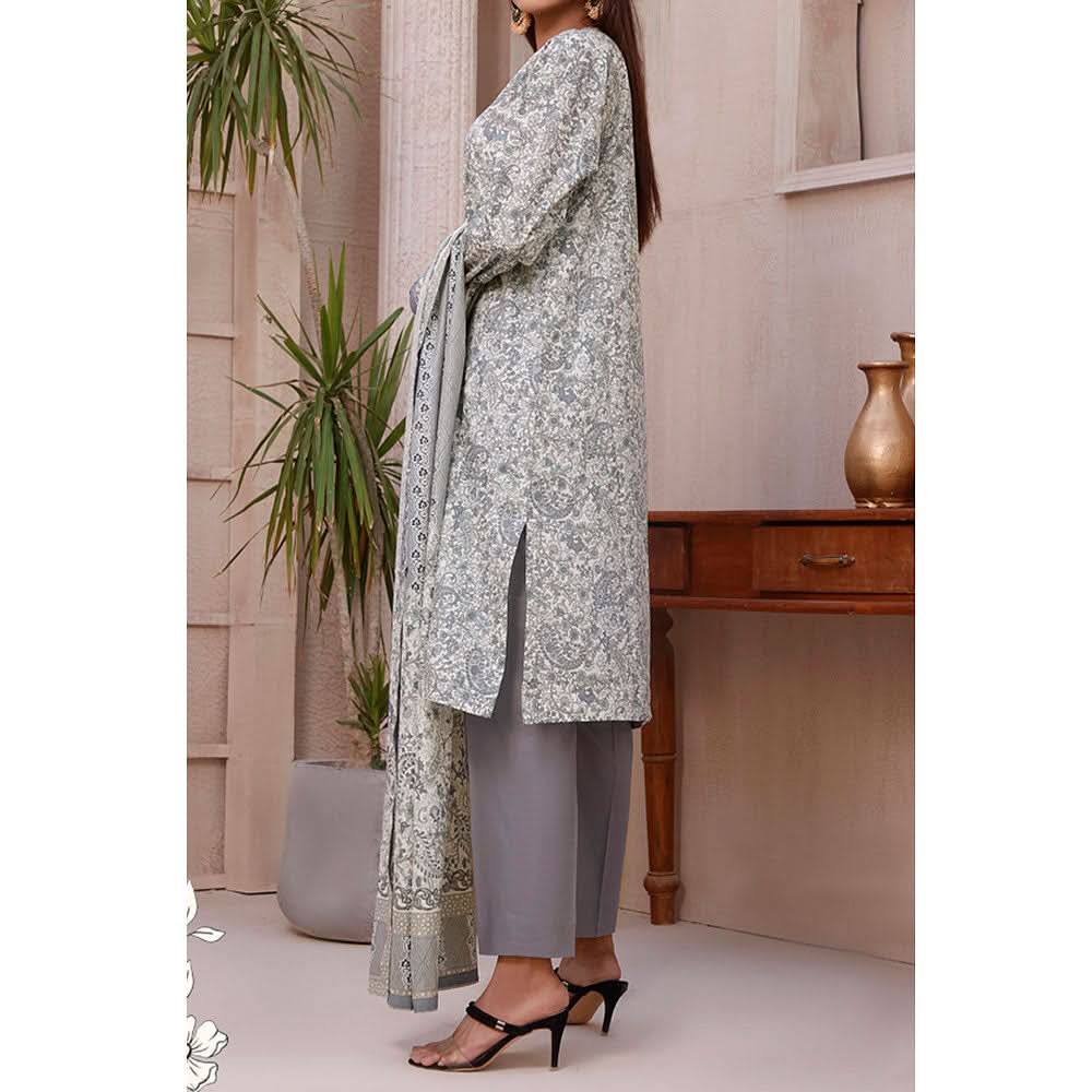 Signature Printed Lawn 3Pcs Unstitched Suit V1, Women, 3Pcs Shalwar Suit, Chase Value, Chase Value