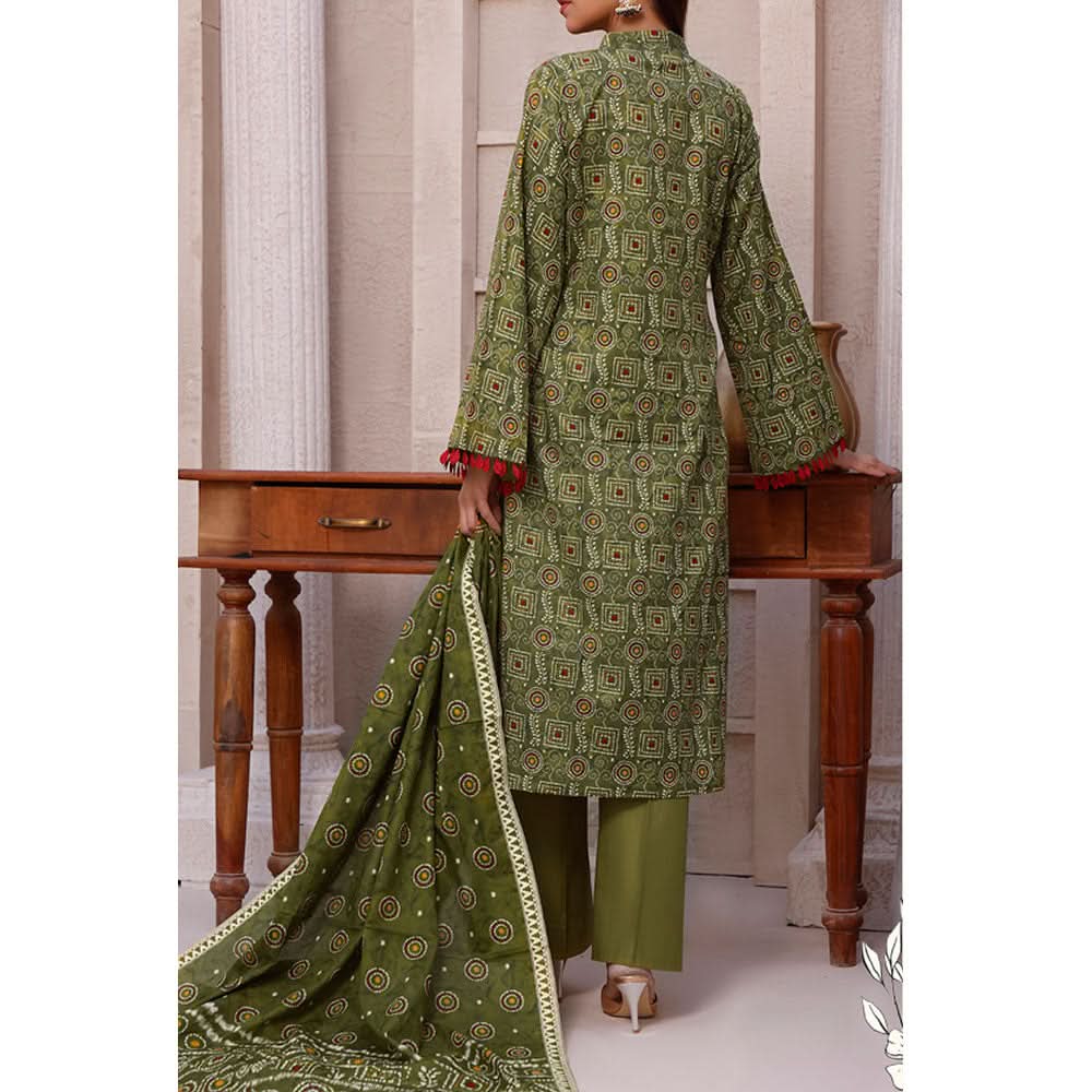 Signature Printed Lawn 3Pcs Unstitched Suit V1, Women, 3Pcs Shalwar Suit, Chase Value, Chase Value