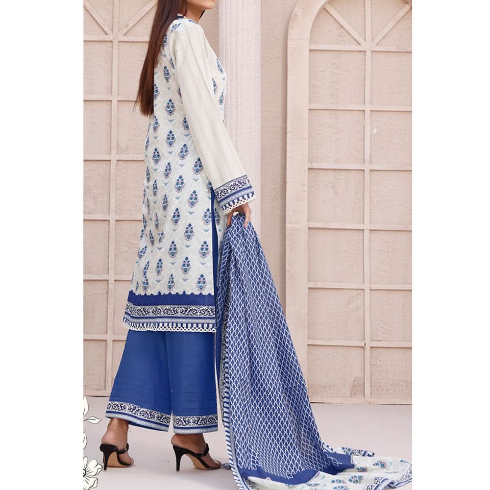 Signature Printed Lawn 3Pcs Unstitched Suit V1, Women, 3Pcs Shalwar Suit, Chase Value, Chase Value