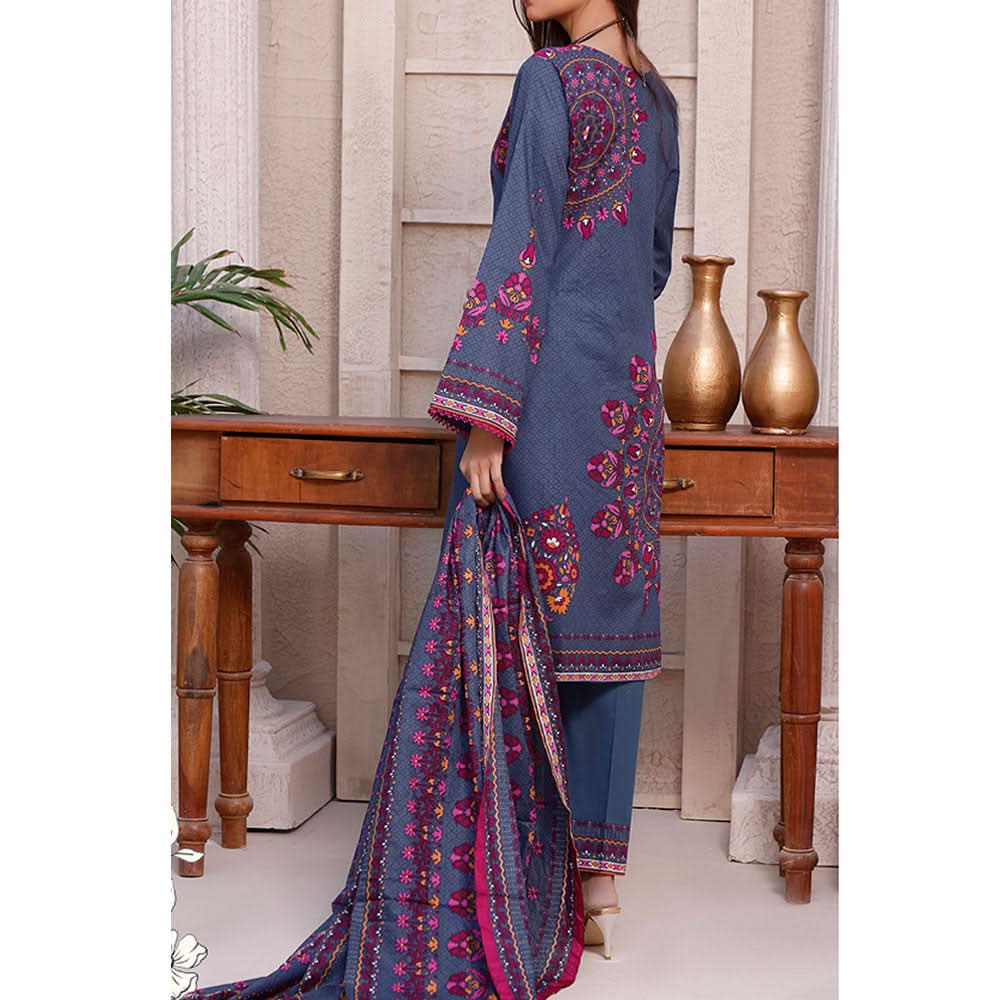 Signature Printed Lawn 3Pcs Unstitched Suit V1, Women, 3Pcs Shalwar Suit, Chase Value, Chase Value