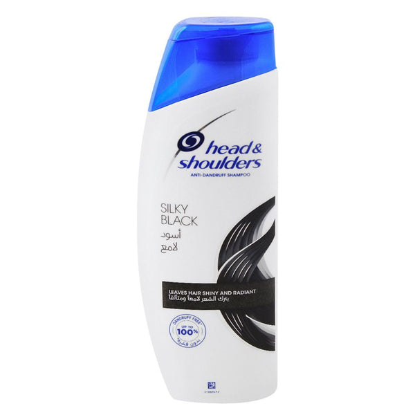 Head & Shoulders Hair Silky Black Shampoo - 400 ML, Beauty & Personal Care, Shampoo & Conditioner, Head & Shoulders, Chase Value