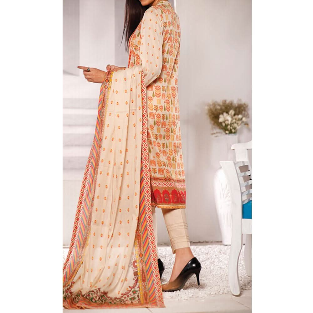 VS-MISRI Digital Printed Lawn V-3 3 Pcs Un-Stitched Suit - 26A, Women, 3Pcs Shalwar Suit, VS Textiles, Chase Value