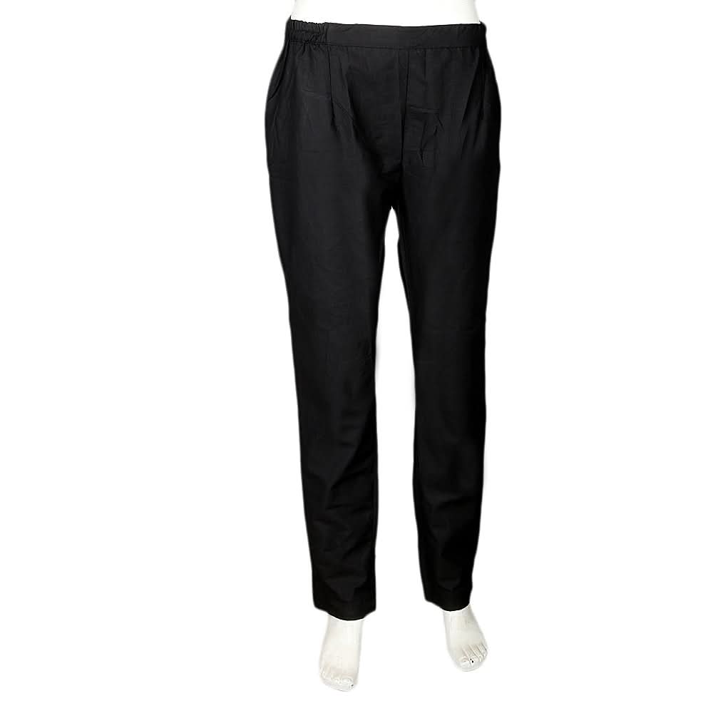 Women's Trouser - Black, Women, Pants & Tights, Chase Value, Chase Value