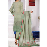 VS-MISRI Digital Printed Lawn V-3 3 Pcs Un-Stitched Suit - 27A, Women, 3Pcs Shalwar Suit, VS Textiles, Chase Value