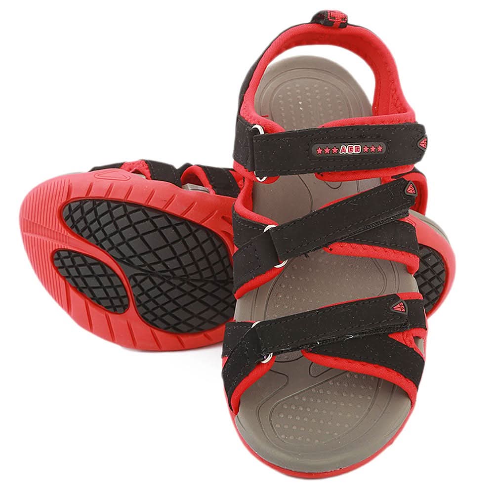 Boys Kito Sandal (RC1) - Black, Kids, Boys Sandals, Chase Value, Chase Value