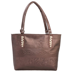 Women's Handbag (2814) - Coffee, Women, Bags, Chase Value, Chase Value