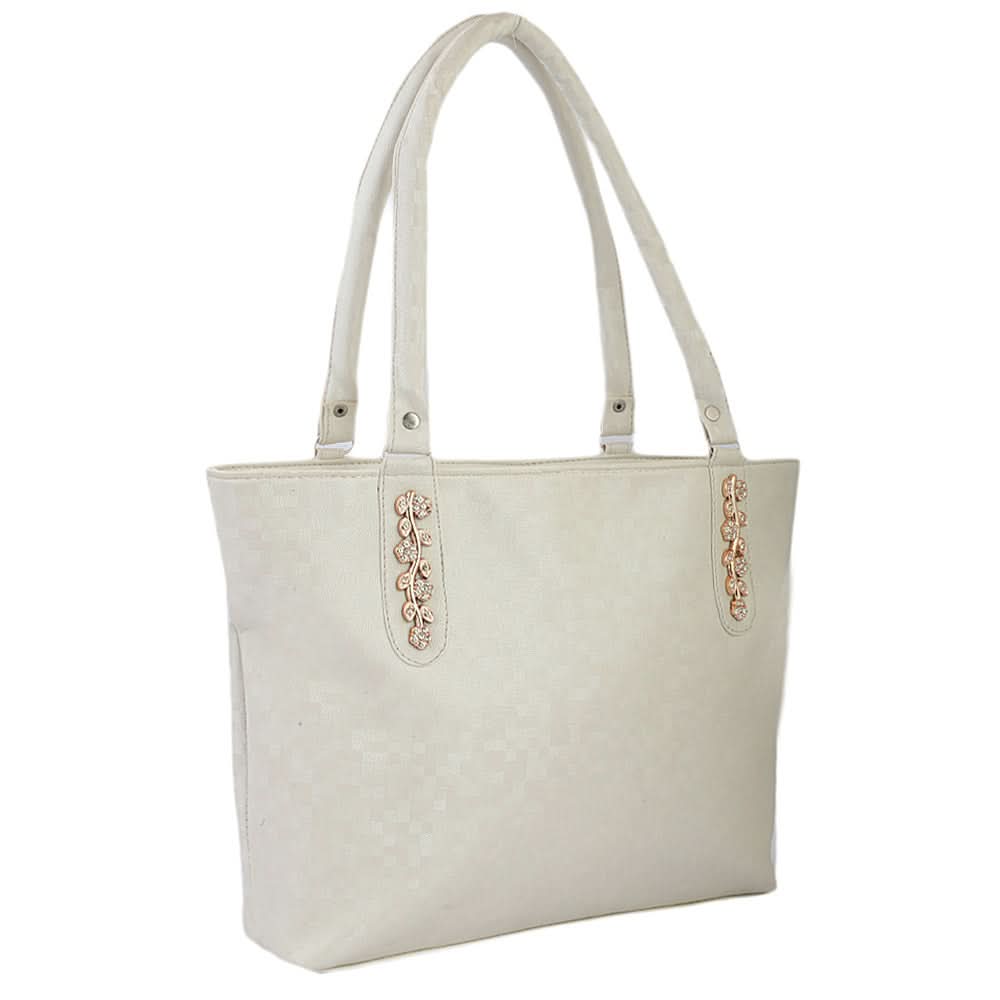 Women's Handbag (2814) - Off White, Women, Bags, Chase Value, Chase Value