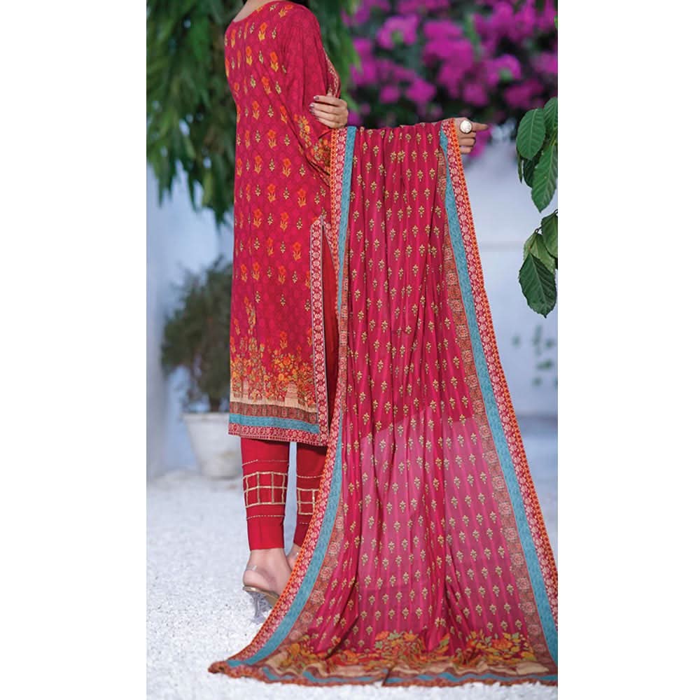 VS-MISRI Digital Printed Lawn V-3 3 Pcs Un-Stitched Suit - 28B, Women, 3Pcs Shalwar Suit, VS Textiles, Chase Value