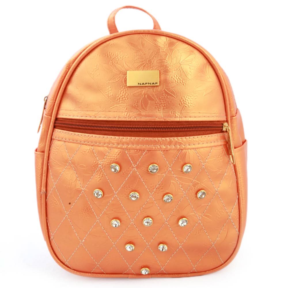 Women's Backpack (2963) - Golden, Women, Bags, Chase Value, Chase Value