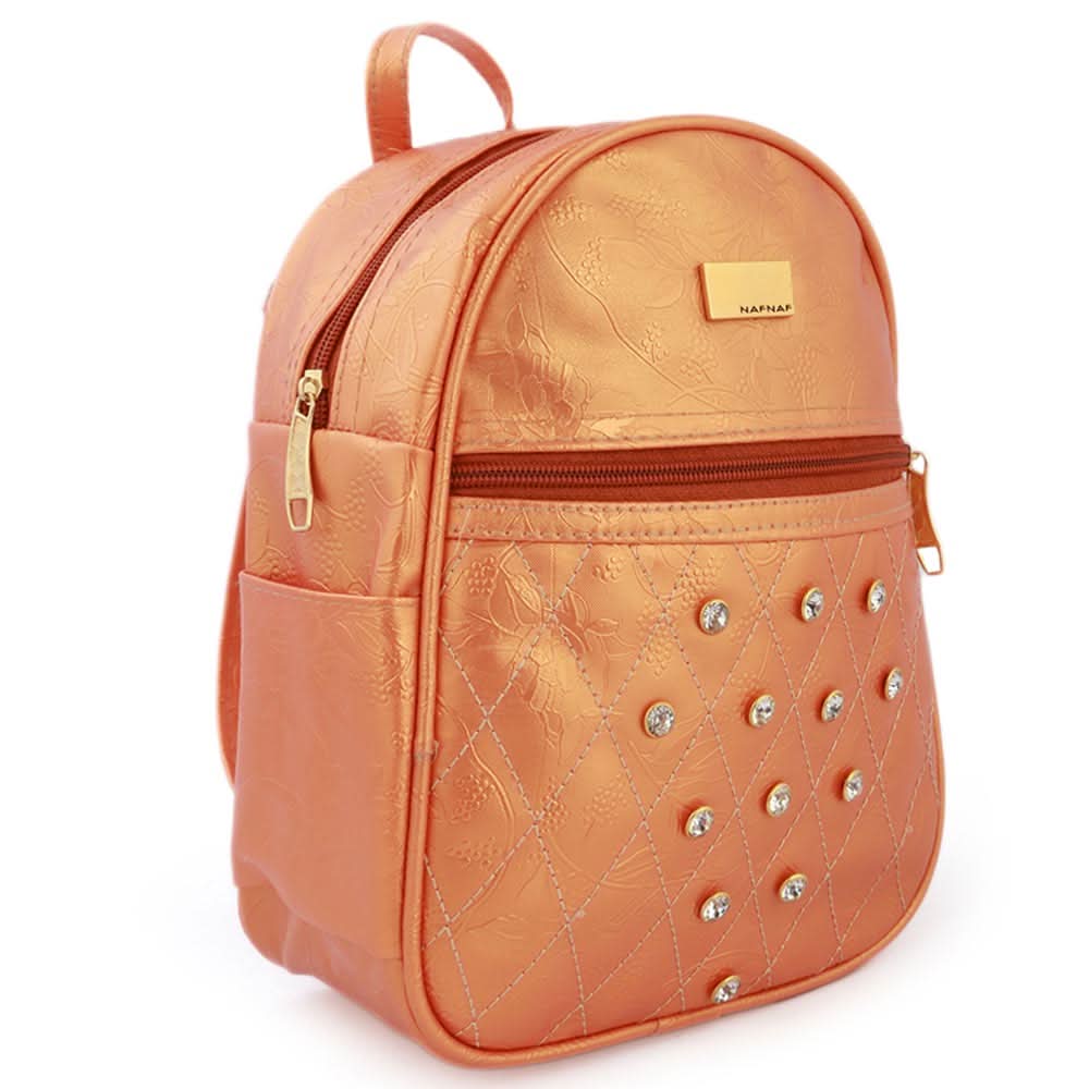 Women's Backpack (2963) - Golden, Women, Bags, Chase Value, Chase Value