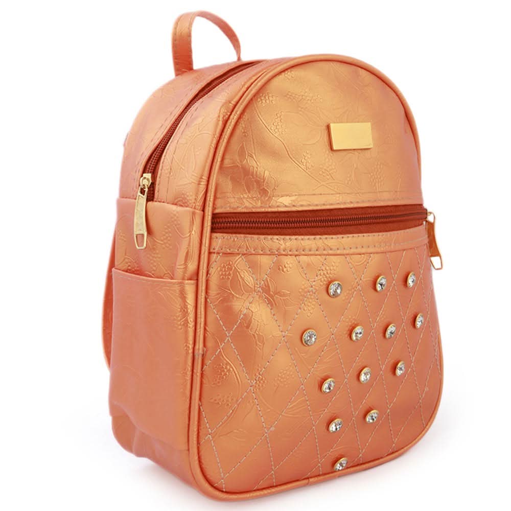 Women's Backpack (2963) - Golden, Women, Bags, Chase Value, Chase Value