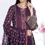 VS-MISRI Digital Printed Lawn V-3 3 Pcs Un-Stitched Suit - 29A, Women, 3Pcs Shalwar Suit, VS Textiles, Chase Value