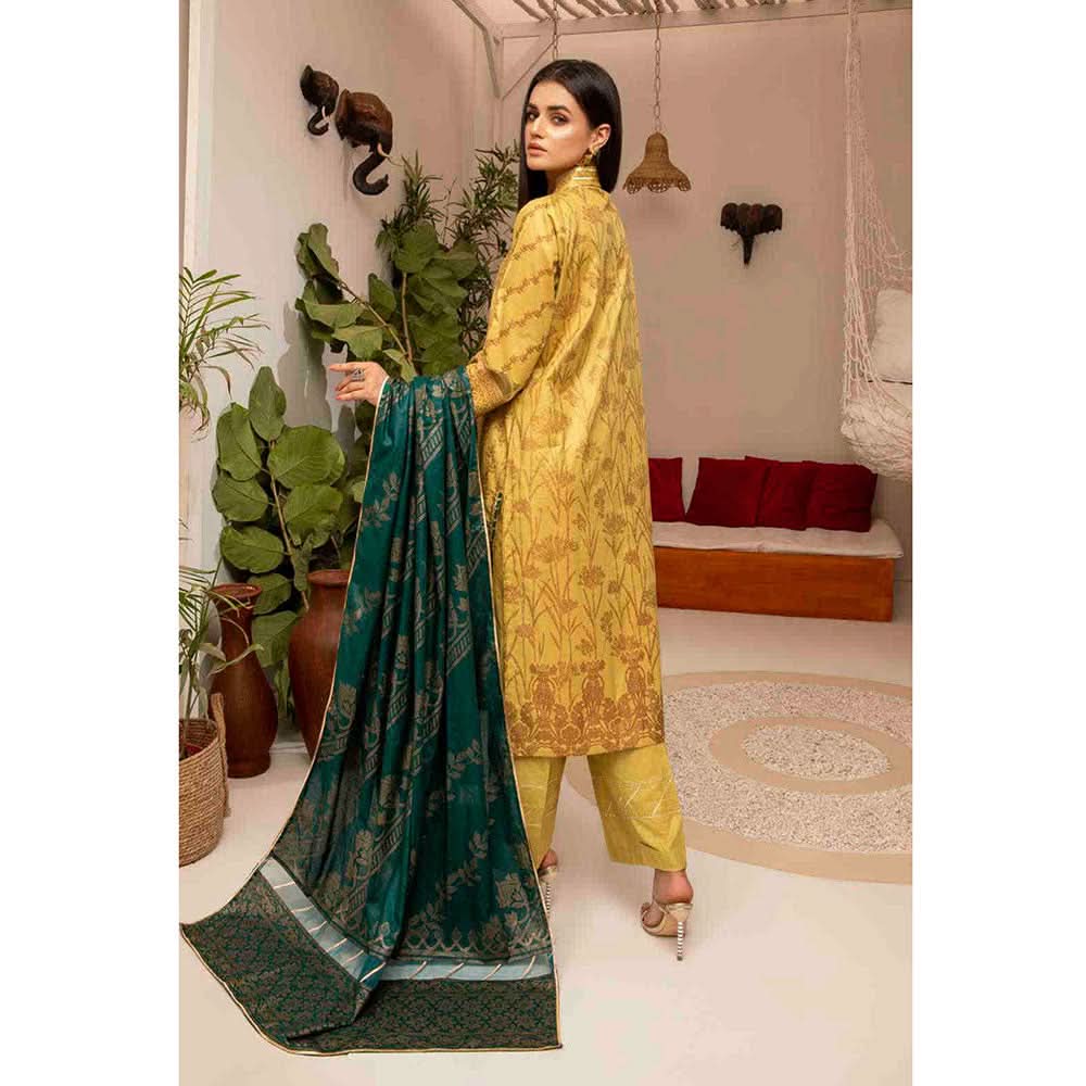 AL Zohaib Monsoon Cotton Gold Print unstitched 3pc Suit, Women, 3Pcs Shalwar Suit, Al-Zohaib Textiles, Chase Value