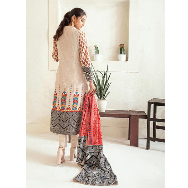 Monsoon Printed Lawn 3 Pcs Un-Stitched Suit Vol 3 - 2-A, Women, 3Pcs Shalwar Suit, Al-Zohaib Textiles, Chase Value