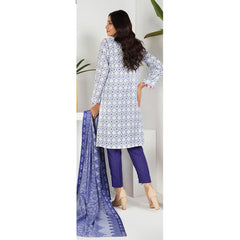 Lakhany Safina Febron Printed Lawn 3 Pcs Un-Stitched Suit - 2A, Women, 3Pcs Shalwar Suit, LSM Textiles, Chase Value