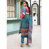 Anum Classic Printed Lawn 3 Pcs Un-Stitched Suit V 5 - 2-B, Women, 3Pcs Shalwar Suit, Al-Zohaib Textiles, Chase Value