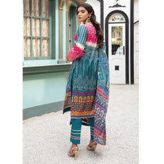 Anum Classic Printed Lawn 3 Pcs Un-Stitched Suit V 5 - 2-B, Women, 3Pcs Shalwar Suit, Al-Zohaib Textiles, Chase Value