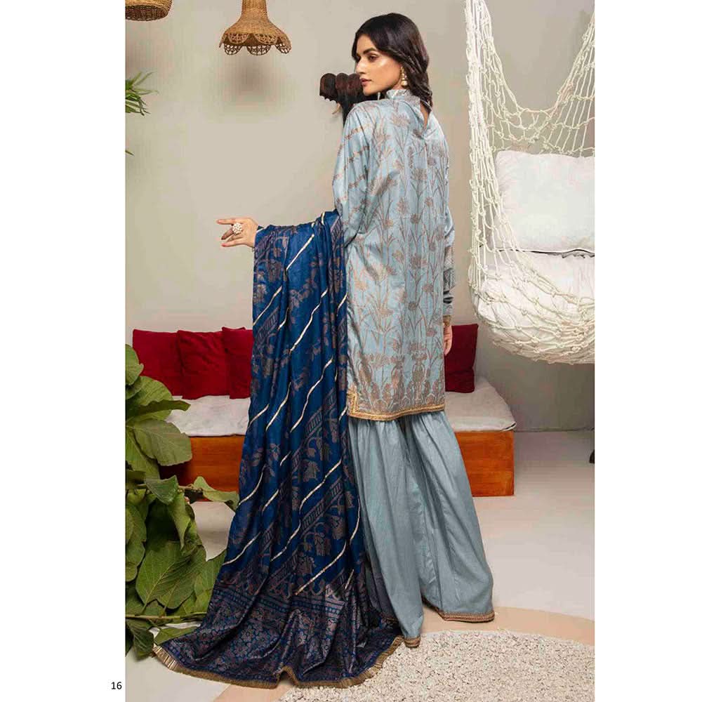 AL Zohaib Monsoon Cotton Gold Print unstitched 3pc Suit, Women, 3Pcs Shalwar Suit, Al-Zohaib Textiles, Chase Value