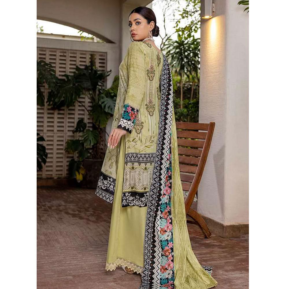 Anum Printed Lawn Unstitiched 3Pcs Suit V1 - B-2, Women, 3Pcs Shalwar Suit, Al-Zohaib Textiles, Chase Value