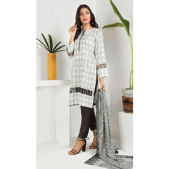 Lakhany Safina Febron Printed Lawn 3 Pcs Un-Stitched Suit - 2B, Women, 3Pcs Shalwar Suit, LSM Textiles, Chase Value