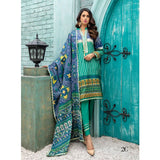 Anum Classic Printed Lawn 3 Pcs Un-Stitched Suit V 5 - 2-C, Women, 3Pcs Shalwar Suit, Al-Zohaib Textiles, Chase Value