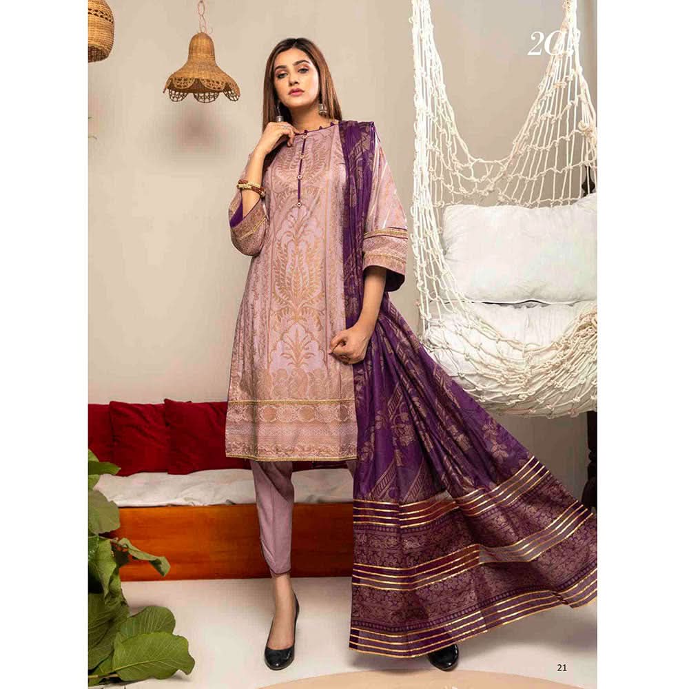 AL Zohaib Monsoon Cotton Gold Print unstitched 3pc Suit, Women, 3Pcs Shalwar Suit, Al-Zohaib Textiles, Chase Value