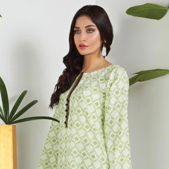 Lakhany Safina Febron Printed Lawn 3 Pcs Un-Stitched Suit - 2C, Women, 3Pcs Shalwar Suit, LSM Textiles, Chase Value